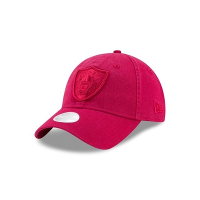 Las Vegas Raiders Gorra | New Era NFL Core Classic Tonal 9twenty Adjustable Cap Mexico - Rojos